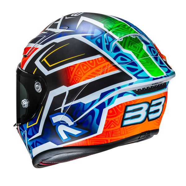 HJC RPHA1 Binder Replica 2024 MC27SF + Kit Bluetooth Lokui K30