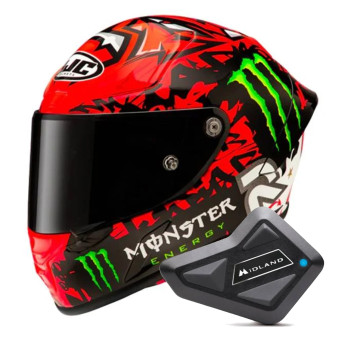 Integral HJC RPHA1 Fabio Quartararo Replica II + Kit Bluetooth BT Mini