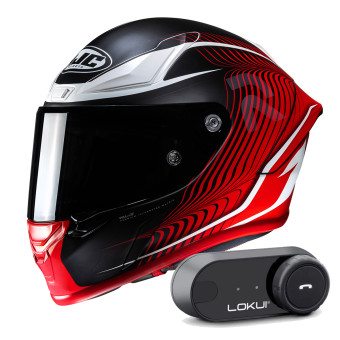 Integral HJC RPHA1 Lovis MC1SF + Kit Bluetooth Lokui K30