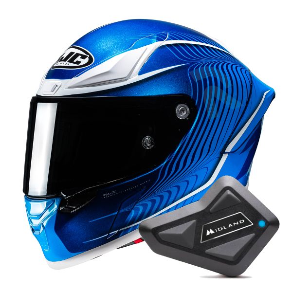 Integral HJC RPHA1 Lovis MC2 + Kit Bluetooth BT Mini