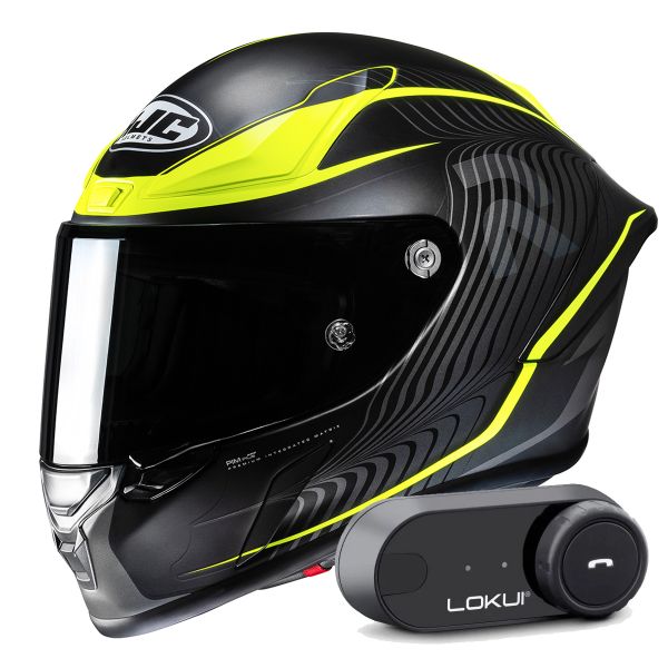 Integral HJC RPHA1 Lovis MC3HSF + Kit Bluetooth Lokui K30