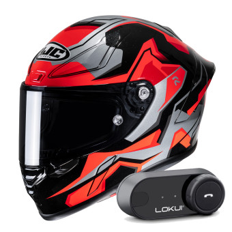 Integral HJC RPHA1 Nomaro MC1 + Kit Bluetooth Lokui K30