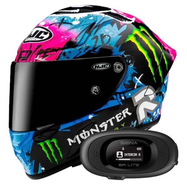 Integral HJC RPHA1 Quartararo Le Mans SP 2024 + Kit bluetooth 5R Lite Integral HJC RPHA1 Quartararo Le Mans SP 2024 + Kit bluetooth 5R Lite