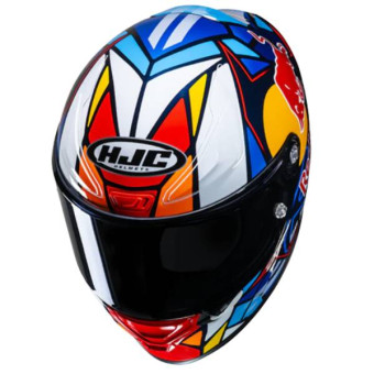 HJC RPHA1 Red Bull Misano GP MC21 + Kit Bluetooth 5S Solo