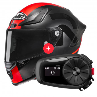 Integral HJC RPHA1 Senin MC1SF + Kit Bluetooth 5S