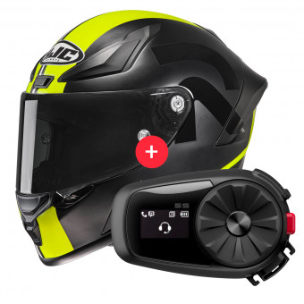 Integral HJC RPHA1 Senin MC3HSF + Kit Bluetooth 5S