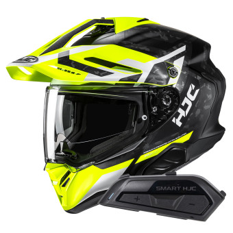 Integral HJC RPHA60 Dakar MC3HSF + Kit Bluetooth Smart 21B