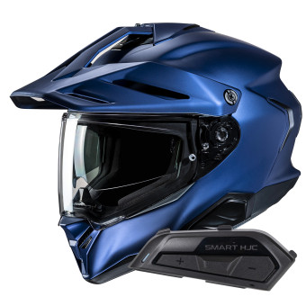 Casque Integral HJC RPHA60 Semi Flat Metallic Blue + Kit Bluetooth Smart 21B Casque Integral HJC RPHA60 Semi Flat Metallic Blue + Kit Bluetooth Smart 21B