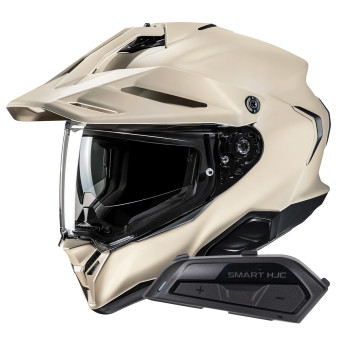 Integral HJC RPHA60 Semi Flat Sand Beige + Kit Bluetooth Smart 21B