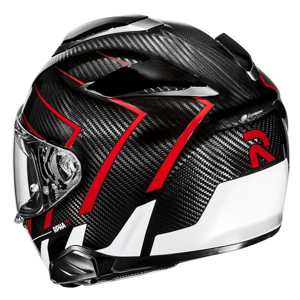 HJC RPHA71 Carbon Cano MC1 + Kit Bluetooth Smart 11B