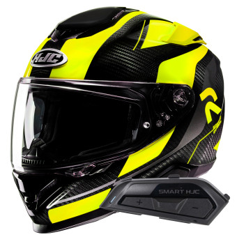 Integral HJC RPHA71 Carbon Hamil MC3H + Kit Bluetooth Smart 21B