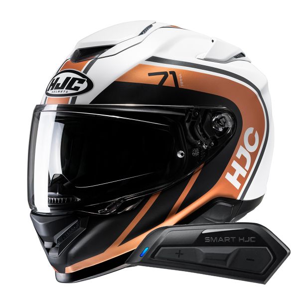 Integral HJC RPHA71 Mapos MC9SF + Kit Bluetooth Smart 11B