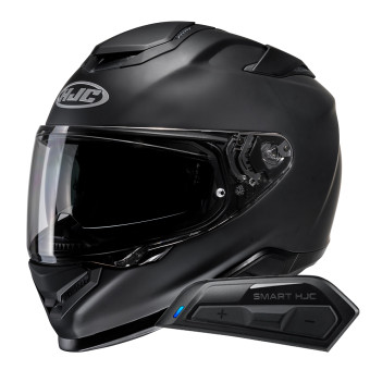 Casque Integral HJC RPHA71 Matte Black + Kit Bluetooth Smart 11B Casque Integral HJC RPHA71 Matte Black + Kit Bluetooth Smart 11B