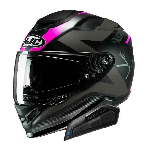 Integral HJC RPHA71 Pinna MC8SF + Kit Bluetooth Smart 21B