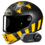 Casque Integral HJC V10 Crania MC3SF + Kit Bluetooth Lokui K30