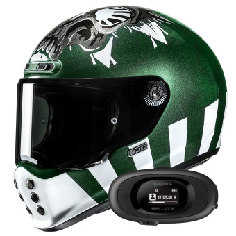 Casque Integral HJC V10 Crania MC4 + Kit bluetooth 5R Lite Casque Integral HJC V10 Crania MC4 + Kit bluetooth 5R Lite