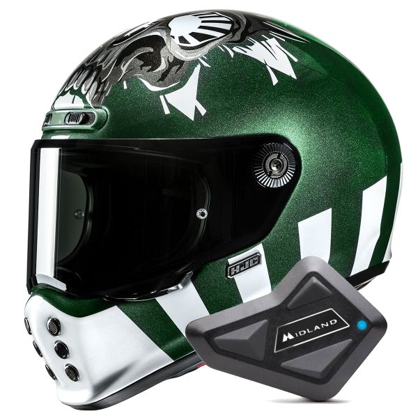 Integral HJC V10 Crania MC4 + Kit Bluetooth BT Mini