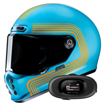 Integral HJC V10 Foni MC27+ Kit bluetooth 5R Lite Solo