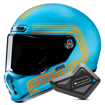 Integral HJC V10 Foni MC27 + Kit Bluetooth BT Mini