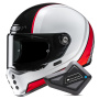 Casque Integral HJC V10 Hodu MC1 + Kit Bluetooth BT Mini
