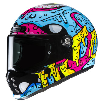 Casque Integral HJC V10 Squeeze MC28 Casque Integral HJC V10 Squeeze MC28