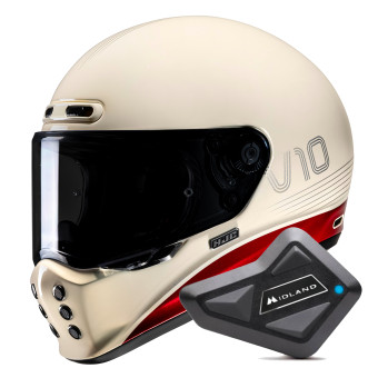 Integral HJC V10 Tami MC1 + Kit Bluetooth BT Mini