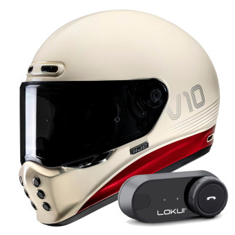 Integral HJC V10 Tami MC1 + Kit Bluetooth Lokui K30