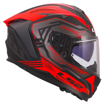 LS2 Challenger II Dravix Red FF817