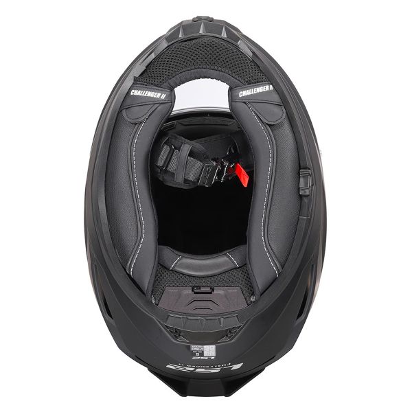 LS2 Challenger II Solid Matt Black FF817