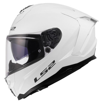 LS2 Challenger II Solid White FF817