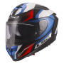 Casque Integral LS2 Challenger II Viper White Blue Red FF817