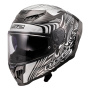 Casque Integral LS2 Dragn Enthum Plata FF807