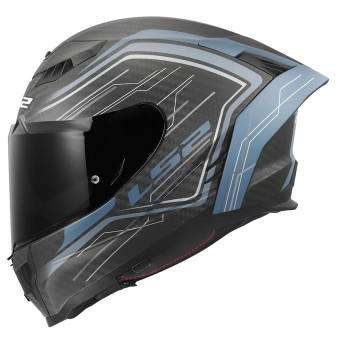 LS2 Dragon Subic White Bllue Petrol FF807