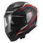 Casque Integral LS2 Dragon Subic White Bllue Red FF807
