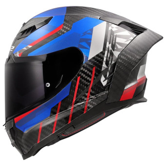 LS2 Dragon Trax Azul Rojo FF807