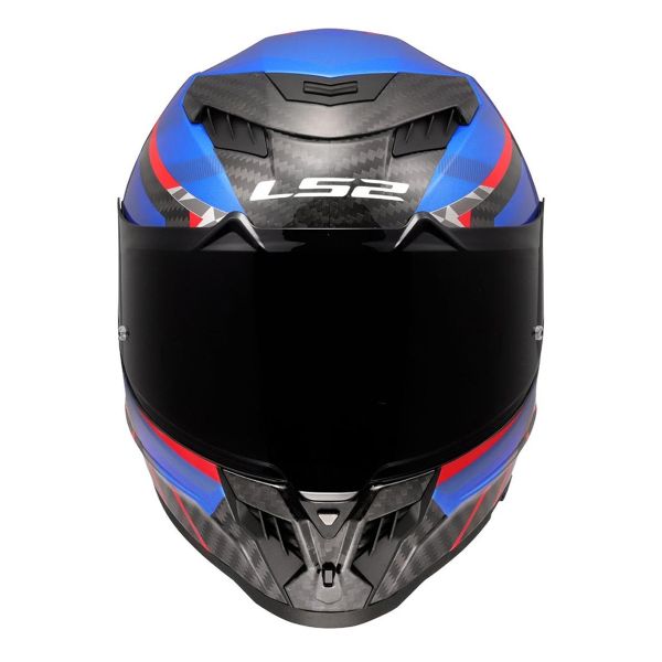 LS2 Dragon Trax Azul Rojo FF807