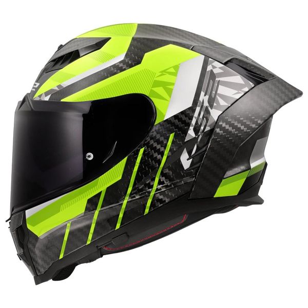 LS2 Dragon Trax Hi-Vis Amarillo FF807