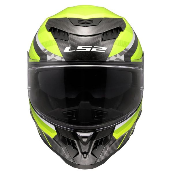 LS2 Dragon Trax Hi-Vis Amarillo FF807