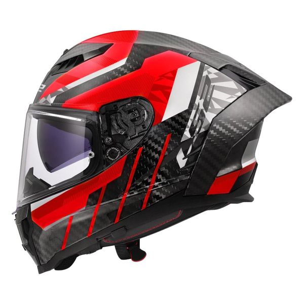 LS2 Dragon Trax Rojo FF807