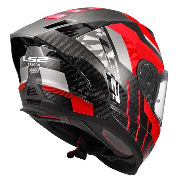 LS2 Dragon Trax Rojo FF807