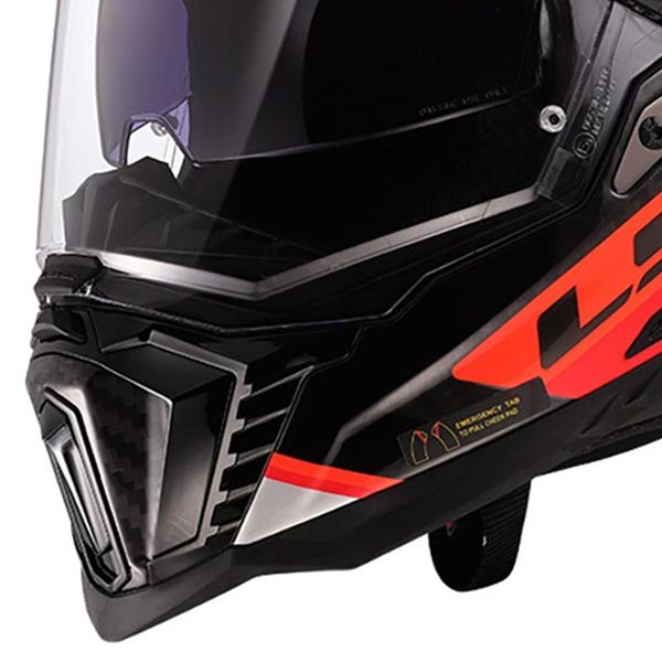 LS2 Explorer Carbon Frontier II Naranja MX701