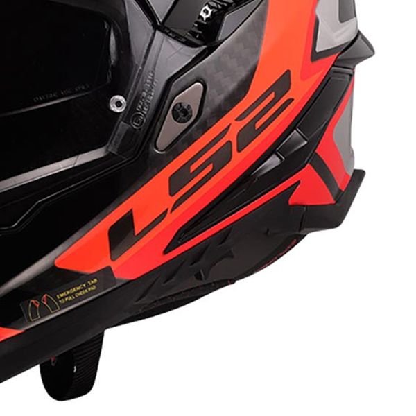 LS2 Explorer Carbon Frontier II Naranja MX701