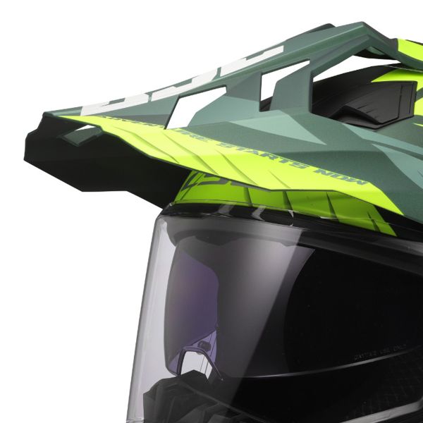 LS2 Explorer Spire Verde Hi-Vis Amarillo MX701