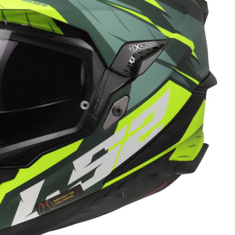 LS2 Explorer Spire Verde Hi-Vis Amarillo MX701