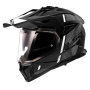 Casque Integral LS2 Pioneer II Hill Matt Black White MX702