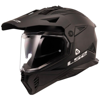 Casque Integral LS2 Pioneer II Matt Black MX702 Casque Integral LS2 Pioneer II Matt Black MX702