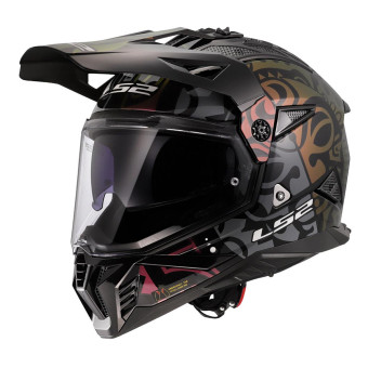 Casque Integral LS2 Pioneer II Rangi Negro MX702 Casque Integral LS2 Pioneer II Rangi Negro MX702
