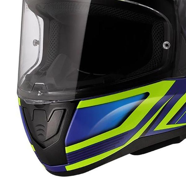 LS2 Rapid II Flitz H-Vis Amarillo Azul FF353