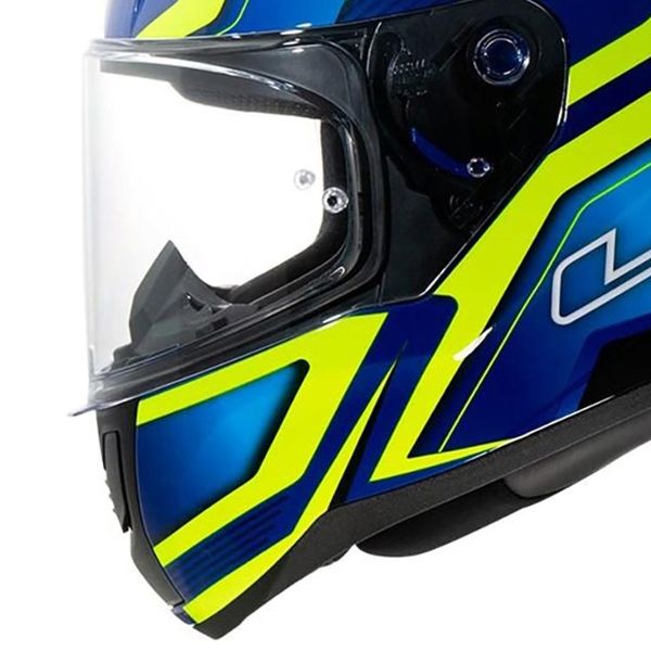 LS2 Rapid II Flitz H-Vis Amarillo Azul FF353