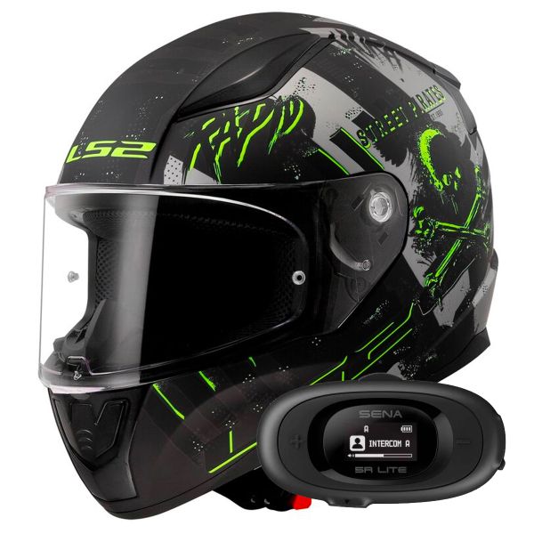 Integral LS2 Rapid II Pirates Matt Titanium FF353 + Kit bluetooth 5R Lite Solo Integral LS2 Rapid II Pirates Matt Titanium FF353 + Kit bluetooth 5R Lite Solo